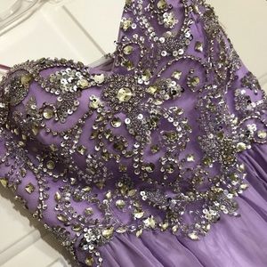 Lavender Prom Dress